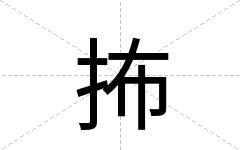 抪