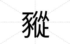 豵