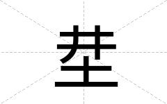 坓