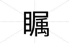 瞩