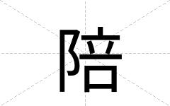 陪