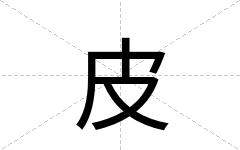 皮