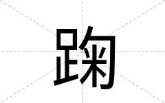 踘