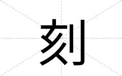 刻
