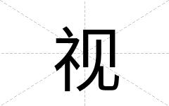 视