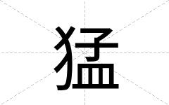 猛
