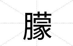 朦