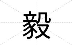 毅
